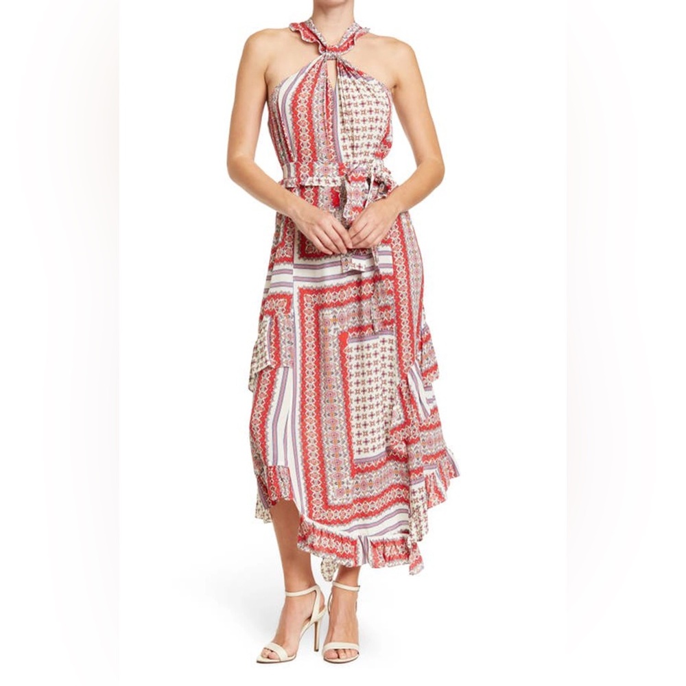 Derek Lam 10 Crosby Dasha‎ Dress Halter Ivory 6